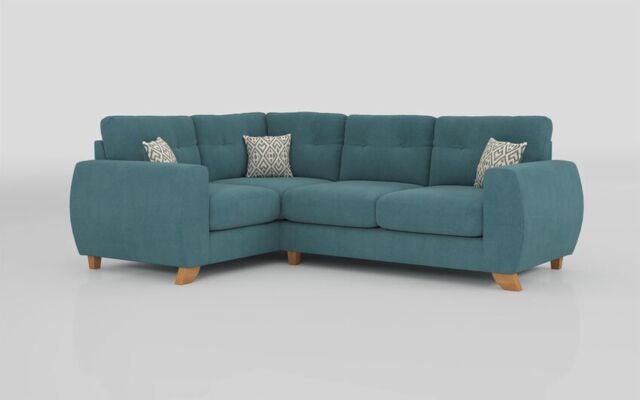 Aspen Fabric 1 Corner 2 Standard Back Sofa  - poltronesofà at ScS