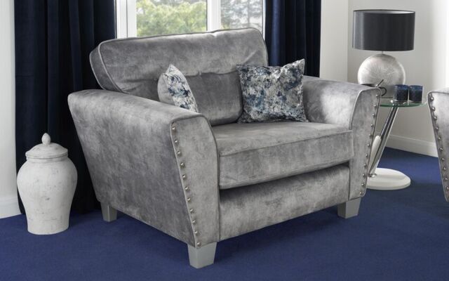 Living Esme Fabric Snuggle Chair  - poltronesofà at ScS