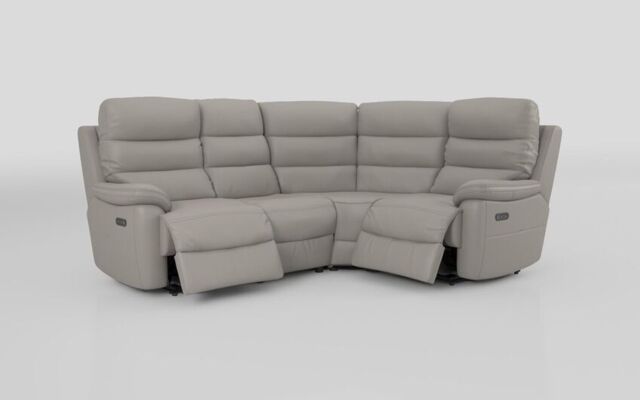 Ossett 2 Corner 1 Power Sofa with Head Tilt  - poltronesofà at ScS