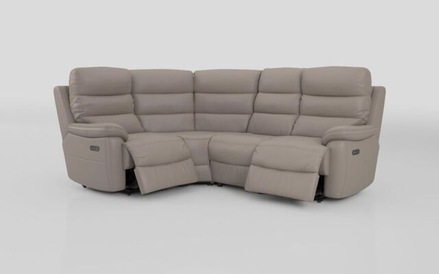 Ossett 1 Corner 2 Power Sofa with Head Tilt - poltronesofà at ScS