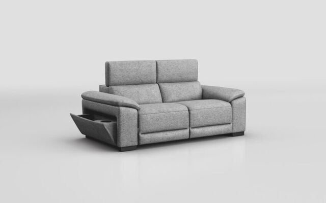 Mesola 3 Seater Sofa with Manual Head Tilt - poltronesofà at ScS