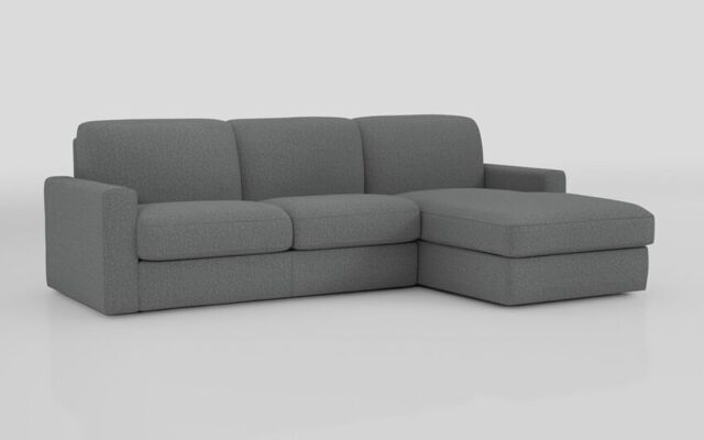 Barete Large Arm 4 Seater Sofa Bed with Right Hand Facing Large Lounger  - poltronesofà at ScS