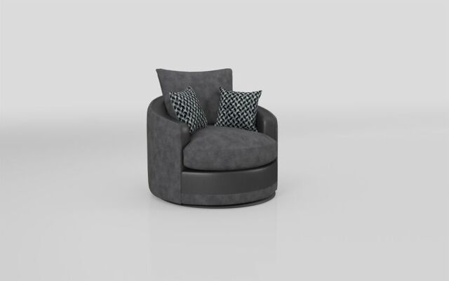 Kadie Fabric Twister Chair - poltronesofà at ScS