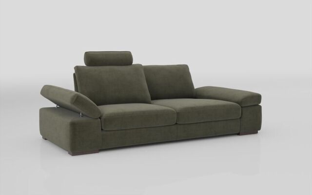 Savazza 3 Seater Sofa with Adjustable Back Rest - poltronesofà at ScS