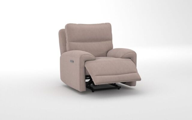 Caldbeck Power Recliner Chair with Power Head Tilt, Lumbar & Heat  - poltronesofà at ScS