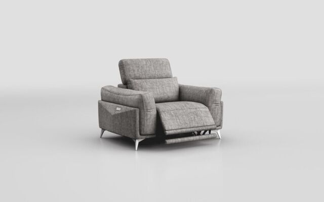 Gattolino Power Recliner Chair with Manual Head Tilt  - poltronesofà at ScS