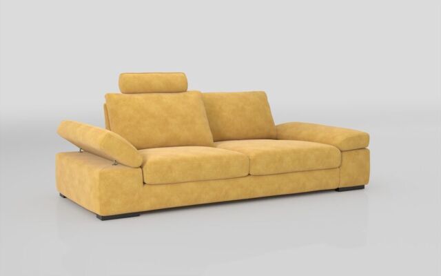 Savazza 3 Seater Sofa with Adjustable Back Rest  - poltronesofà at ScS