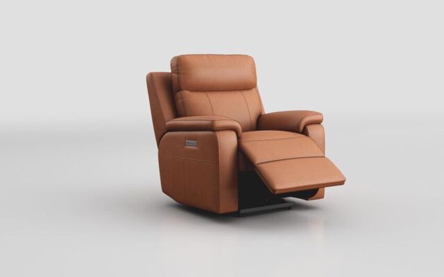 Calboli Power Recliner Chair with Power Head Tilt - poltronesofà at ScS
