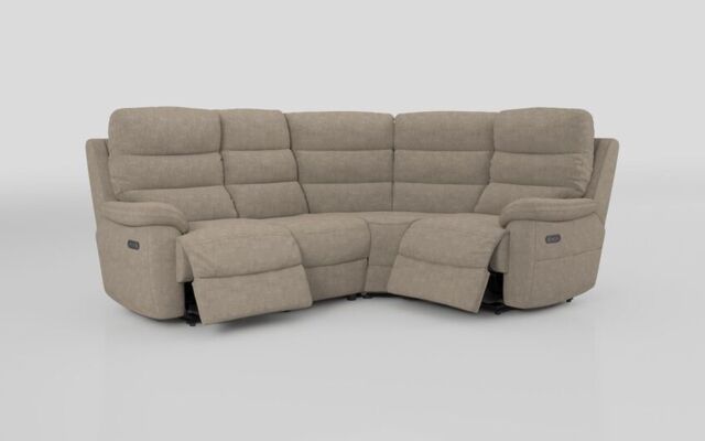 Ossett 2 Corner 1 Power Sofa with Head Tilt - poltronesofà at ScS
