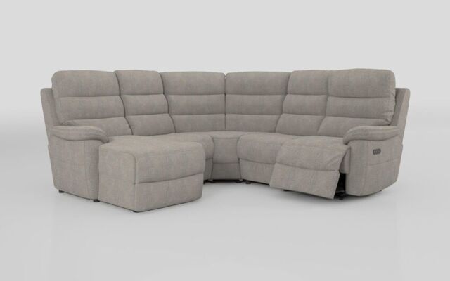 Ossett 2 Corner 2 Left Hand Facing Chaise Right Hand Facing Power Sofa with Head Tilt - poltronesofà at ScS
