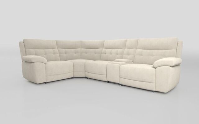Belford 1 Corner 3 Sofa with Console  - poltronesofà at ScS