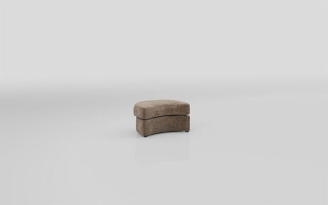 Living Esme Fabric Large Twister Footstool - poltronesofà at ScS