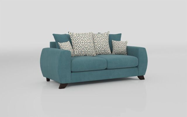 Aspen Fabric 3 Seater Scatter Back Sofa  - poltronesofà at ScS