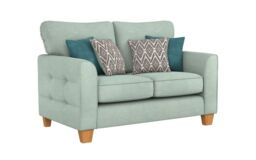 ScS Living Green Haze Fabric 2 Seater Sofa