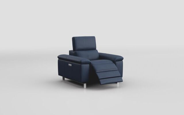 Viserba Power Recliner Chair with Power Head Tilt - poltronesofà at ScS
