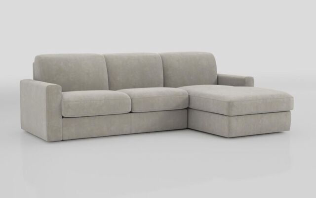 Barete Large Arm 4 Seater Sofa Bed with Right Hand Facing Large Lounger - poltronesofà at ScS