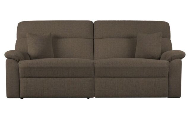 La-Z-Boy Brown Alabama Fabric 3 Seater Split Sofa