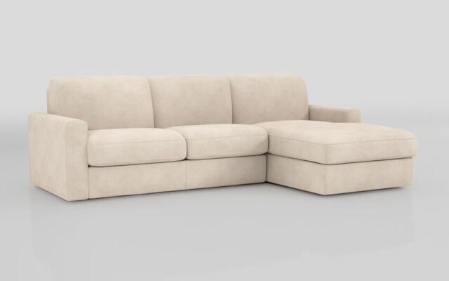 Barete Large Arm 4 Seater Sofa Bed with Right Hand Facing Large Lounger  - poltronesofà at ScS