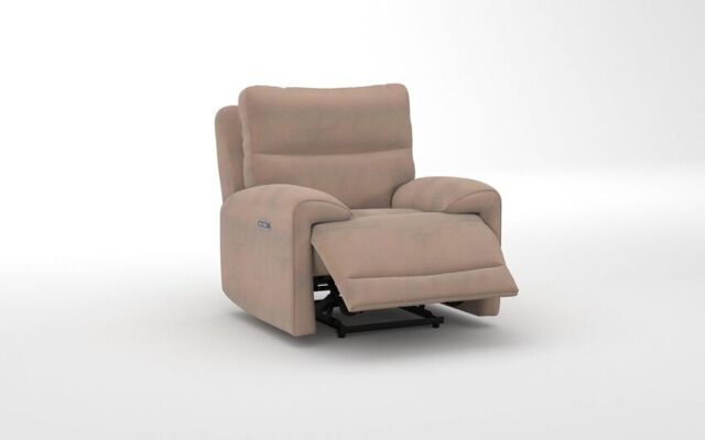 Caldbeck Power Recliner Chair with Power Head Tilt, Lumbar & Heat  - poltronesofà at ScS