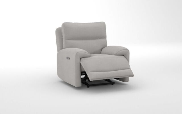 Caldbeck Power Recliner Chair with Power Head Tilt, Lumbar & Heat  - poltronesofà at ScS
