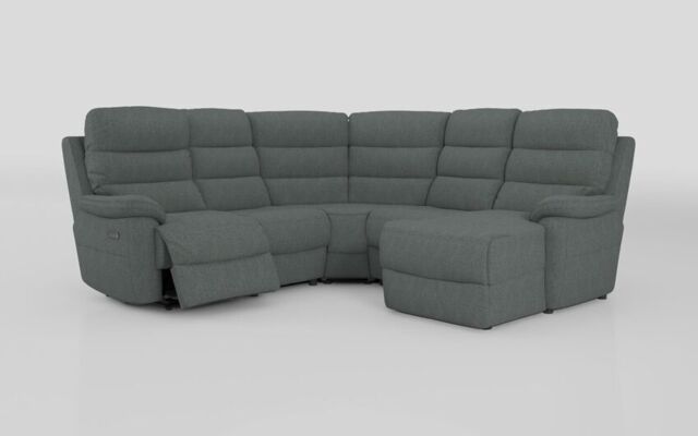 Ossett 2 Corner 2 Right Hand Facing Chaise Left Hand Facing Power Sofa with Head Tilt  - poltronesofà at ScS