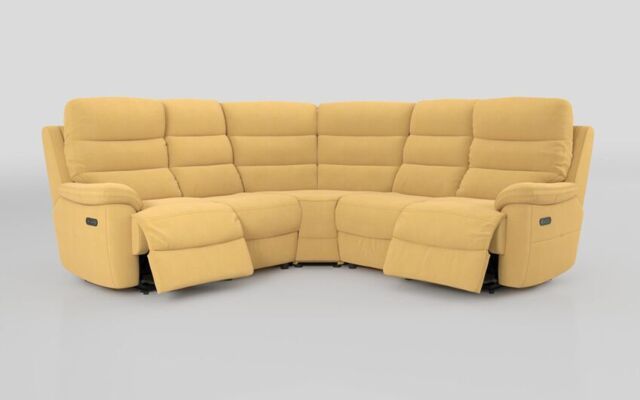 Ossett 2 Corner 2 Power Sofa with Head Tilt  - poltronesofà at ScS
