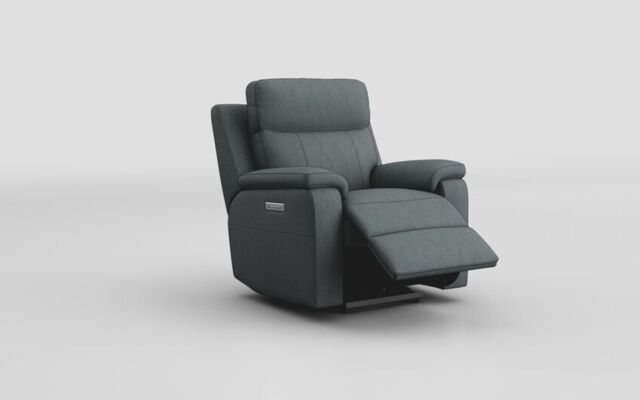 Calboli Power Recliner Chair with Power Head Tilt & Lumbar - poltronesofà at ScS