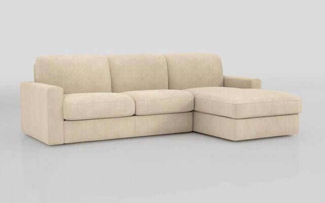 Barete Large Arm 4 Seater Sofa Bed with Right Hand Facing Large Lounger - poltronesofà at ScS