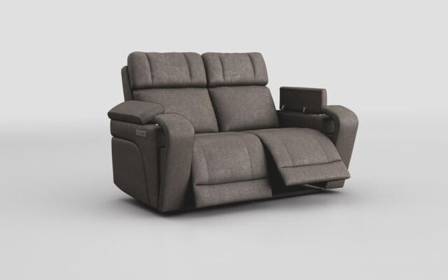 Adstock 2 Seater Power Recliner With Power Head Tilt - poltronesofà at ScS