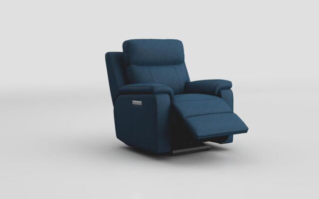 Calboli Power Recliner Chair with Power Head Tilt & Lumbar - poltronesofà at ScS