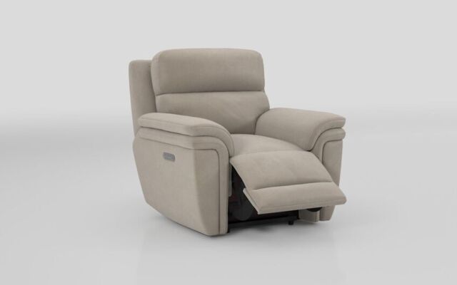 Maer Power Recliner Chair with Power Head Tilt & Lumbar - poltronesofà at ScS