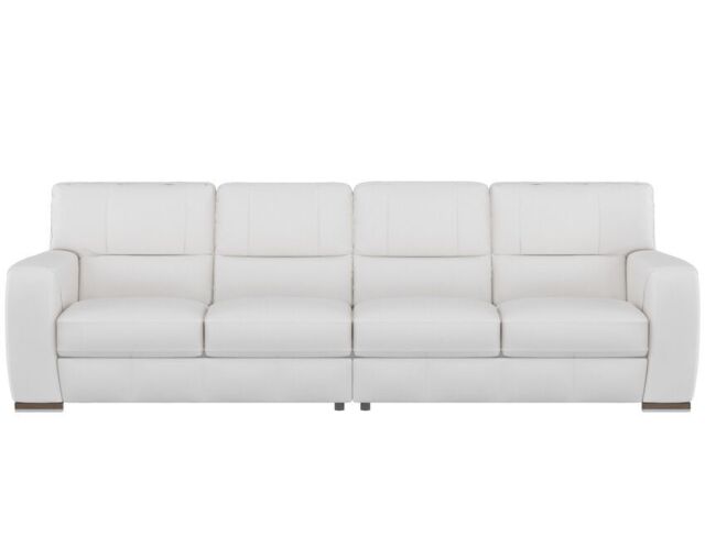 SiSi Italia White Lucca Jumbo Sofa