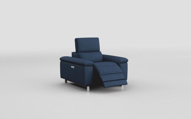 Viserba Power Recliner Chair with Power Head Tilt - poltronesofà at ScS