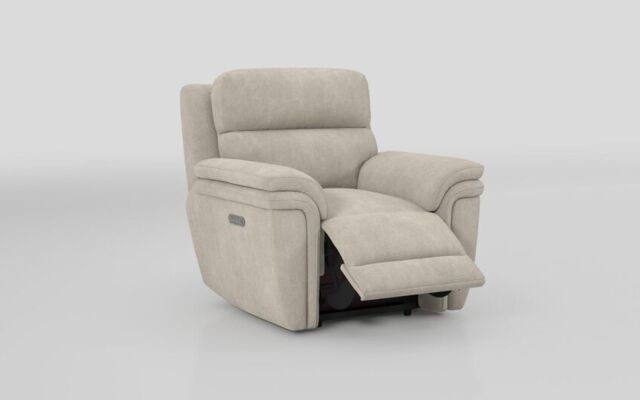 Maer Power Recliner Chair with Power Head Tilt & Lumbar - poltronesofà at ScS