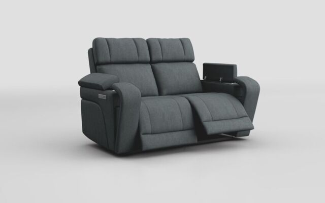 Adstock 2 Seater Power Recliner With Power Head Tilt - poltronesofà at ScS