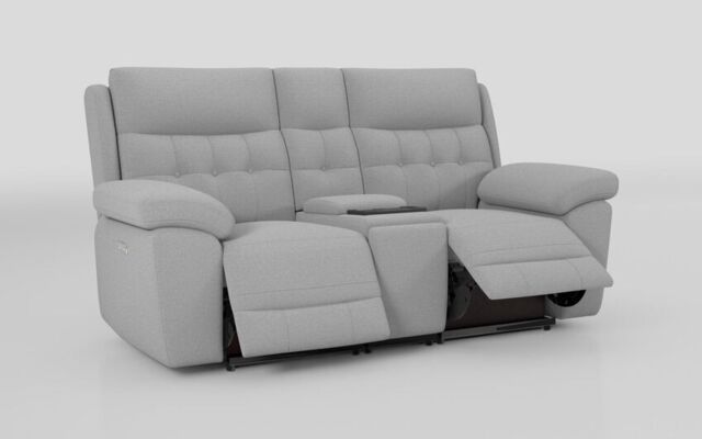 Belford 2 Seater Power Recliner Sofa with Media Console  - poltronesofà at ScS