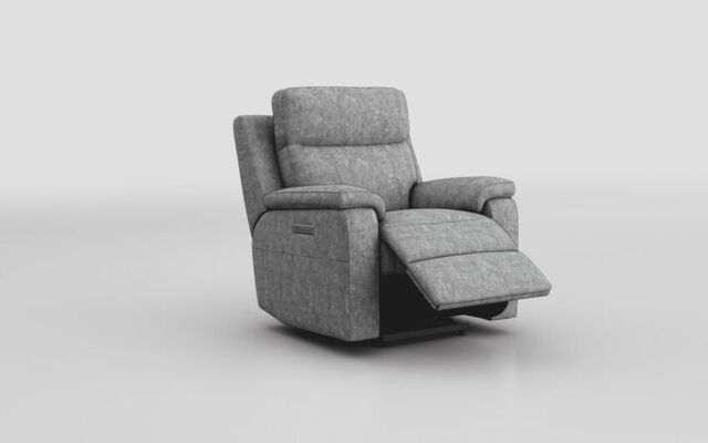 Calboli Power Recliner Chair with Power Head Tilt & Lumbar - poltronesofà at ScS
