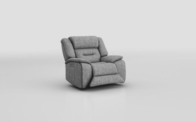 Massari Power Recliner Chair with Power Head Tilt - poltronesofà at ScS