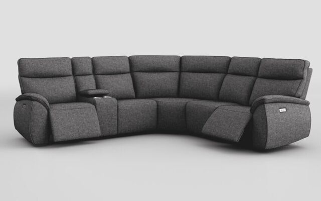 Solara 2 Corner 2 Power with Regular Storage Console - poltronesofà at ScS