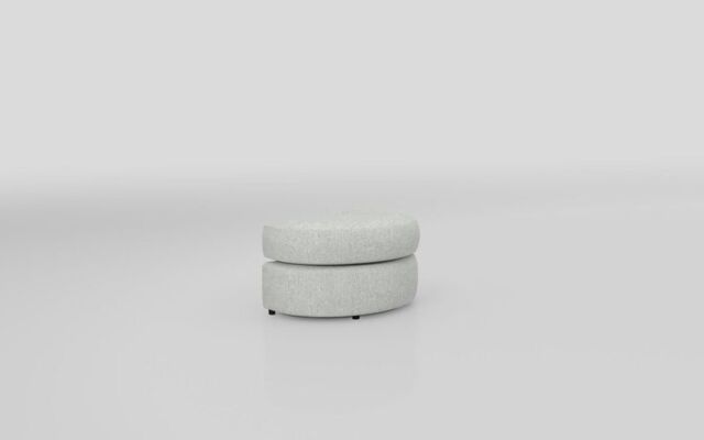 Aurora Fabric Large Twister Footstool  - poltronesofà at ScS