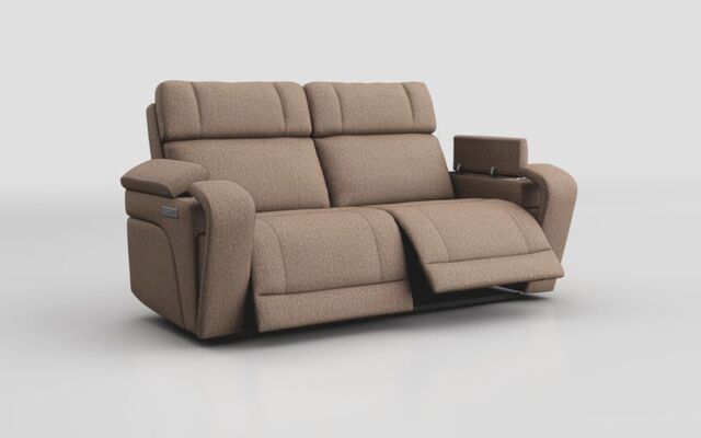Adstock 3 Seater Power Recliner With Power Head Tilt - poltronesofà at ScS