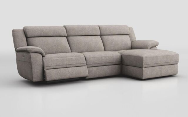 Sarsina 3 Seater Sofa Left Hand Facing Power & Right Hand Facing Lounger - poltronesofà at ScS