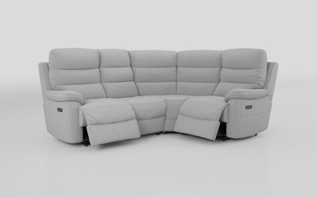 Ossett 2 Corner 1 Power Sofa with Head Tilt - poltronesofà at ScS