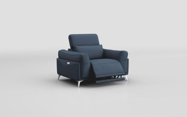 Gattolino Power Recliner Chair with Manual Head Tilt  - poltronesofà at ScS