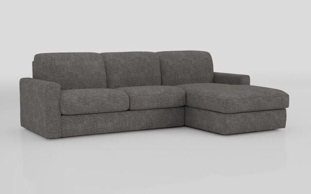 Barete Large Arm 4 Seater Sofa Bed with Right Hand Facing Large Lounger - poltronesofà at ScS