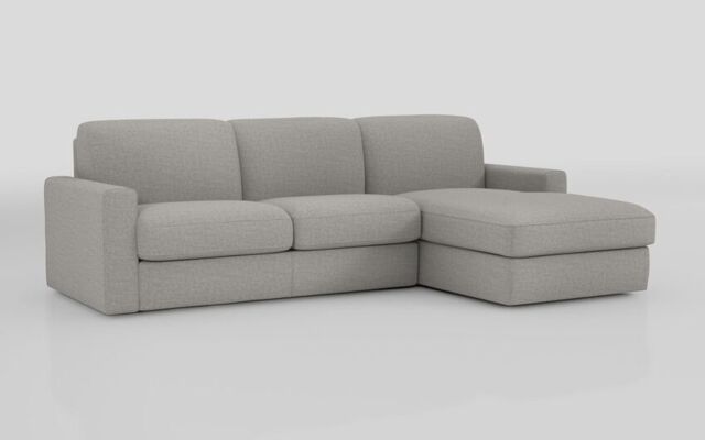 Barete Large Arm 4 Seater Sofa Bed with Right Hand Facing Large Lounger  - poltronesofà at ScS