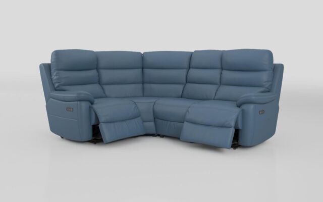 Ossett 1 Corner 2 Power Sofa with Head Tilt - poltronesofà at ScS