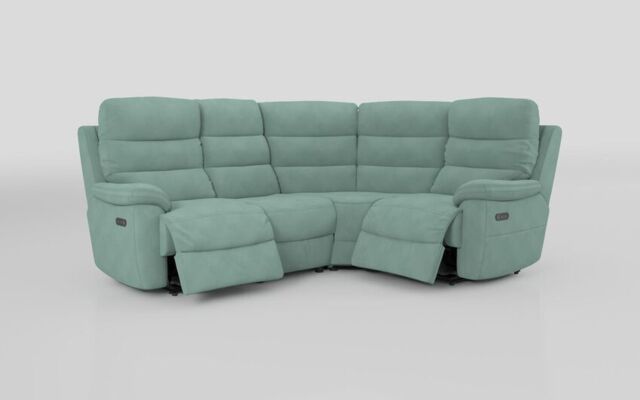Ossett 2 Corner 1 Power Sofa with Head Tilt - poltronesofà at ScS