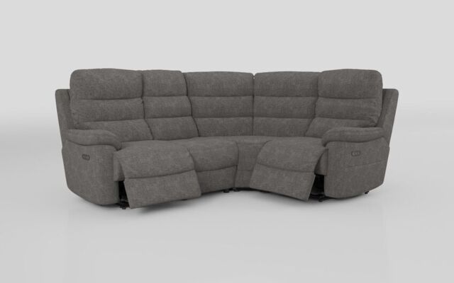 Ossett 2 Corner 1 Power Sofa with Head Tilt - poltronesofà at ScS