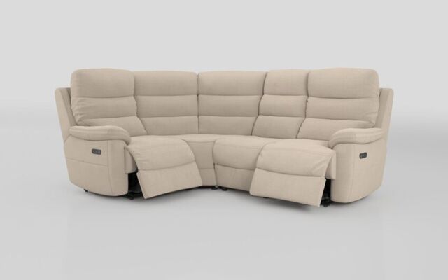 Ossett 1 Corner 2 Power Sofa with Head Tilt  - poltronesofà at ScS